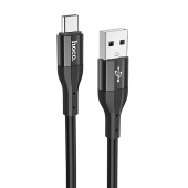 Кабель USB - Type-C Hoco X72 Creator  100см 3A  (black)