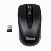 Мышь оптическая беспроводная Dialog Comfort MROC-17U RF (black)