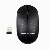 Мышь оптическая беспроводная Nakatomi Navigator MRON-02U (black)