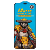 Защитное стекло Full Screen Matte для "Apple iPhone 11/iPhone XR" (тех.уп) (black)