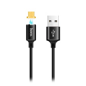Кабель USB - Apple lightning Hoco U40B  100см 2A  (metal grey)