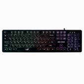 Клавиатура Dialog KGK-16U Gan-Kata мембранная игровая с подсветкой USB (black)