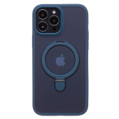 Чехол-накладка - SM088 SafeMag  для "Apple iPhone 14 Pro Max" (dark blue)