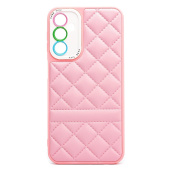 Чехол-накладка - SC318 экокожа для "Samsung SM- A245 Galaxy A24 4G" (light pink)