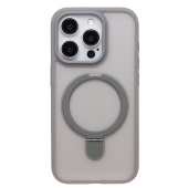 Чехол-накладка - SM088 SafeMag  для "Apple iPhone 15 Pro" (grey)