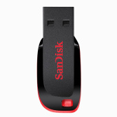 Флэш накопитель USB 64 Гб SanDisk Cruzer Blade (black)