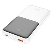 Внешний аккумулятор Hoco J119 PD QC 10000mAh Type-C/USB/Type-C/Lightning (white)