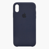 Чехол-накладка [ORG] Soft Touch для "Apple iPhone XR" (dark blue)