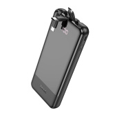 Внешний аккумулятор Hoco J114 10000mAh Micro/Type-C/USB/Type-C/Micro/Lightning (black)