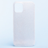 Чехол-накладка - Glamour для "Apple iPhone 12 mini" (silver)