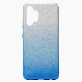 Чехол-накладка - SC097 Gradient для "Samsung SM-A325 Galaxy A32 4G" (blue/silver)