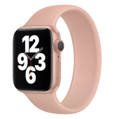 Ремешок - ApW15 монобраслет Apple Watch 38/40/41 mm силикон (pink)