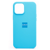 Чехол-накладка [ORG] Soft Touch для "Apple iPhone 12 Pro Max" (light blue)