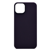 Чехол-накладка Cellis SM009 POSH KEVLAR SafeMag для "Apple iPhone 14" (violet)