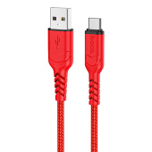 Кабель USB - Type-C Hoco X59 Victory PD  100см 3A  (red)