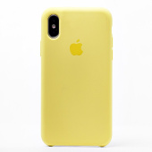 Чехол-накладка [ORG] Soft Touch для "Apple iPhone X/iPhone XS" (yellow)