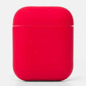 Чехол - Soft touch для кейса "Apple AirPods 2" (red)