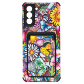 Чехол-накладка - SC284 с картхолдером для "Samsung SM-G996 Galaxy S21+" (008) (multicolor)