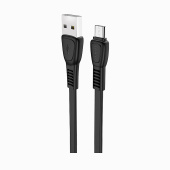 Кабель USB - micro USB Hoco X40 Noah Charging  100см 2,4A  (black)