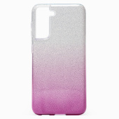 Чехол-накладка - SC097 Gradient для "Samsung SM-G996 Galaxy S21+" (purple/silver)