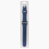 Ремешок - ApW Sport Band Apple Watch 42/44/45/49 mm силикон на кнопке (L) (alaskan blue)