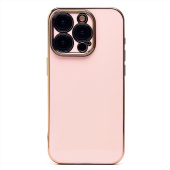 Чехол-накладка - SC301 для "Apple iPhone 15 Pro" (light pink)