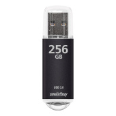 Флэш накопитель USB 256 Гб Smart Buy V-Cut 3.0 (black)