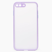 Чехол-накладка - PC041 для "Apple iPhone 7 Plus/iPhone 8 Plus" (light violet/white)