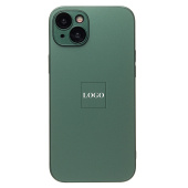 Чехол-накладка ORG SM021 SafeMag для "Apple iPhone 15 Plus" (green)