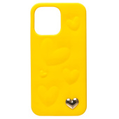 Чехол-накладка - SC319 для "Apple iPhone 13 Pro Max" (yellow) (215427)