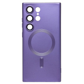 Чехол-накладка - SM020 Matte SafeMag для "Samsung Galaxy S23 Ultra" (purple)