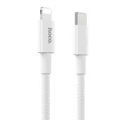 Кабель Type-C - Apple lightning Hoco X56 PD 20W 100см 3A  (white)