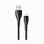 Кабель USB - Apple lightning Borofone BX37 Wieldy  100см 2,4A  (black)