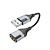 Адаптер Borofone BV19 Creator 2-in-1 USB - 3.5mm (black)