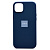 Чехол-накладка - SM003 SafeMag Soft Touch с анимацией для "Apple iPhone 14 Plus" (dark blue)