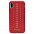 Чехол-накладка Santa Barbara Flonrence series для "Apple iPhone X/iPhone XS" (red)