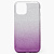 Чехол-накладка - SC097 Gradient для "Apple iPhone 11 Pro" (purple/silver)