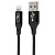 Кабель USB - Apple lightning SKYDOLPHIN S55L  100см 2,4A  (black)