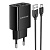 Адаптер Сетевой с кабелем Borofone BA53A Powerway 2USB 2,1A/10W (USB/Type-C) (black)