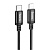 Кабель Type-C - Apple lightning Hoco X89 Wind PD 20W 100см 3A  (black)