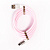 Кабель USB - micro USB - MCM-1  100см 2,4A  (pink)