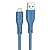 Кабель USB - micro USB Hoco X67 (silicone)   2,4A  (blue)