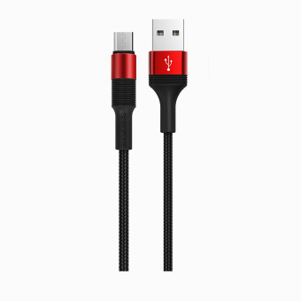 Кабель USB - micro USB Borofone BX21 Outstanding  100см 2,4A  (red)
