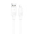 Кабель Type-C - Apple lightning Hoco X84 Solid PD 20W 100см 3A  (white)