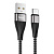 Кабель USB - Type-C Hoco X57 Blessing  100см 3A  (black)