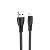 Кабель USB - Apple lightning Borofone BX85  100см 2,4A  (black)