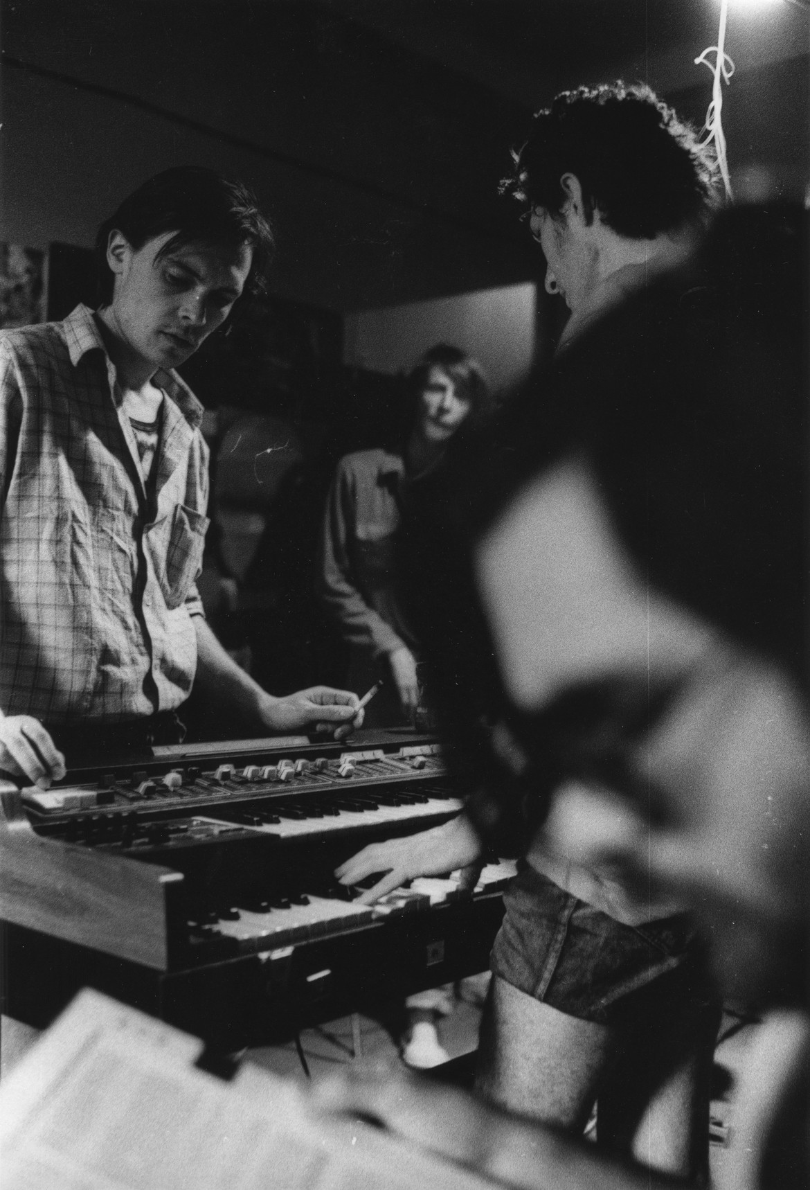 Музыкальная репетиция, 1988 год. Фото Андрея Безукладникова