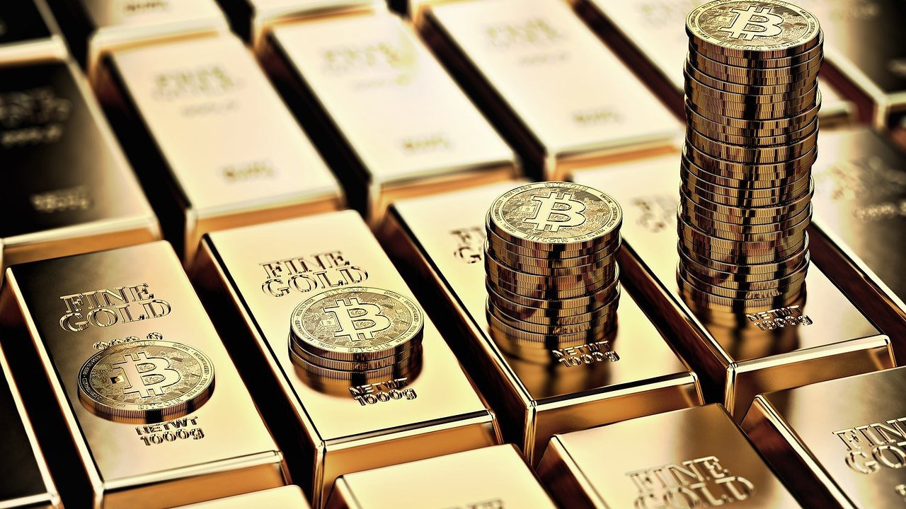 Капитализация биткоина достигла 1,62% от совокупной рыночной стоимости золота