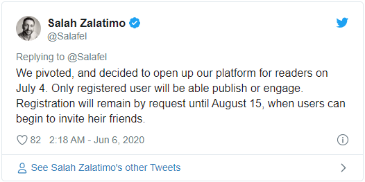 Запуск социальной сети Voice от EOS уже 4 июня 2020 года