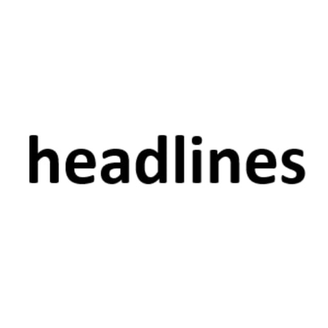 Telegram канал: headlines